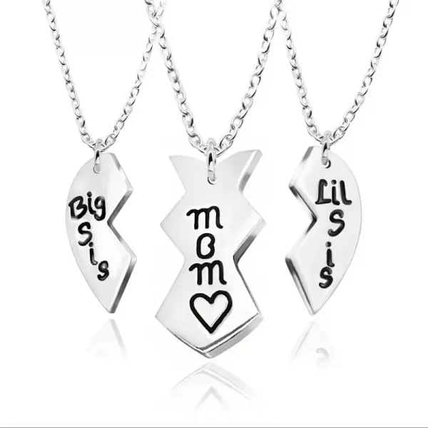 Fashion lettering shaped pendant necklace jewelry wholesale