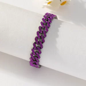 Jewelry wholesale wide chain hip hop bracelet