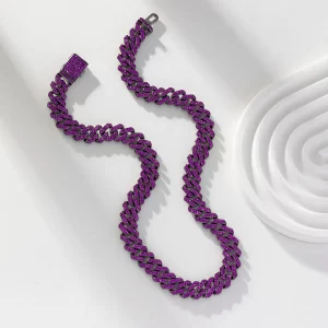 Jewelry wholesale wide chain hip hop necklace