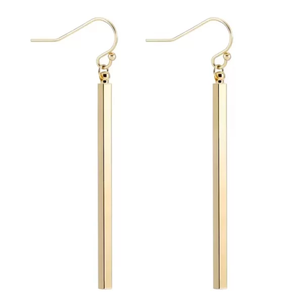 Long column pendant wholesale earrings