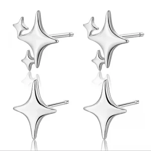 Wholesale fashion simple star studs
