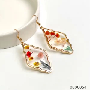 Earings-Wholesale-plant-specimens-dried-flower-accessories