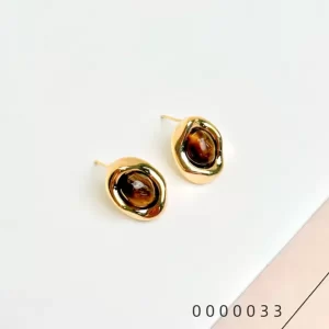 Earrings-wholesale-vintage-style-tiger-stone-earrings