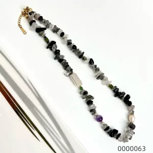 Jewelry wholesale natural stone minority irregular necklace