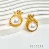 Medieval jewelry wholesale pearl earrings suit / 0000015