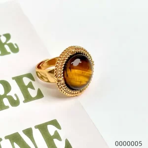 Wholesale-medieval-jewelry-tiger-eye-stone-ring-suit