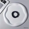 black wholesale stylish crystal scrunchie