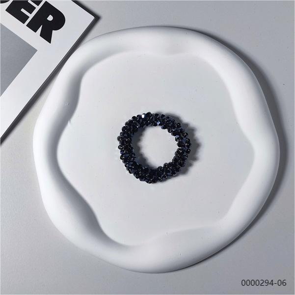 black wholesale stylish crystal scrunchie black wholesale stylish crystal scrunchie