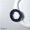Black wholesale stylish crystal scrunchie / 0000294-06