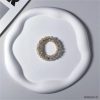 Transparent wholesale stylish crystal scrunchie