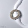 Transparent wholesale stylish crystal scrunchie / 0000294-01