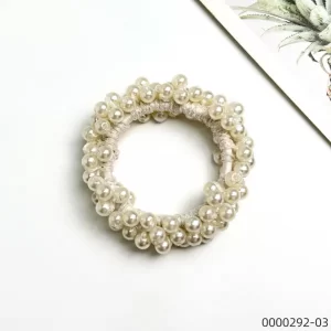 white-wholesale-stylish-pearl-scrunchie