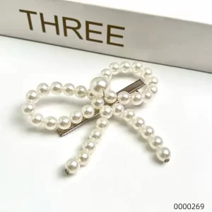 Simple-hairpin-wholesale-pearl-bow