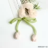 beige-tulip-scrunchie-purple-ponytail-bow-elastic-silk-ribbon-stylish-wholesale-hair-accessory