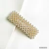 big-square-simple-stylish-beige-pearl-wholesale-hairpin