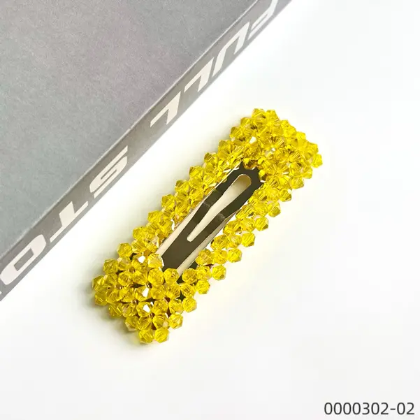 big-square-simple-stylish-yellow-pearl-wholesale-hairpin--B Big square simple stylish yellow pearl wholesale hairpin / 0000302-02