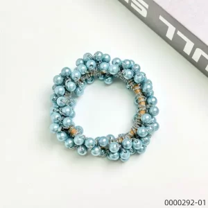 blue-wholesale-stylish-pearl-scrunchie