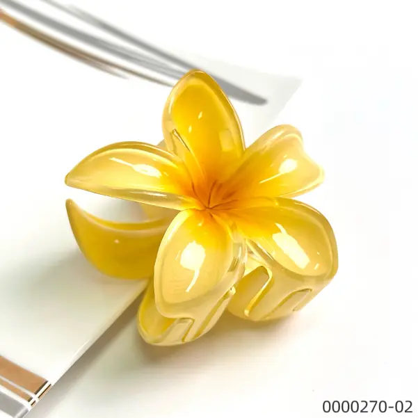 claw-clip-wholesale-egg-flower-hair-clip--B Claw clip wholesale egg flower hair clip / 0000270-02