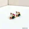 Earrings wholesale fashion geometric stud earrings / 0000336