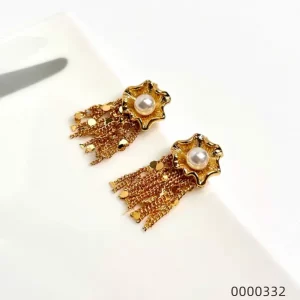 fashion-earrings-Wholesale-fringe-pearl-stud-earrings