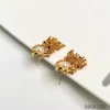Fashion earrings Wholesale fringe pearl stud earrings / 0000332