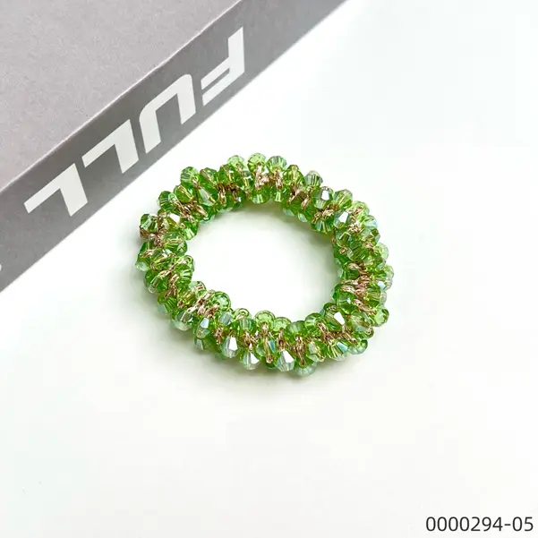 green-wholesale-stylish-crystal-scrunchie green-wholesale-stylish-crystal-scrunchie