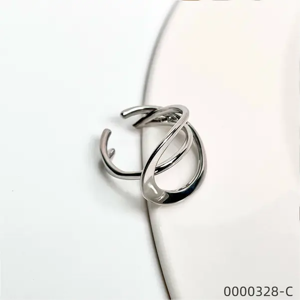 jewelry-wholesale-hollow-shape-open-ring--B Jewelry wholesale hollow shape open ring / 0000328-c