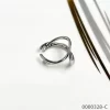 Jewelry wholesale hollow shape open ring / 0000328-c