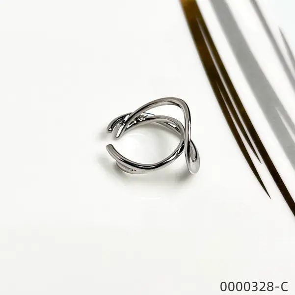 jewelry-wholesale-hollow-shape-open-ring--C Jewelry wholesale hollow shape open ring / 0000328-c
