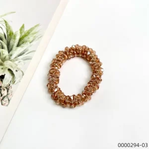 orange-wholesale-stylish-crystal-scrunchie