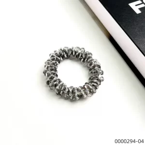 silver-wholesale-stylish-crystal-scrunchie