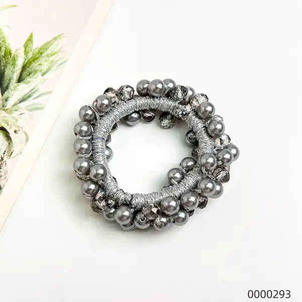 silver-wholesale-stylish-pearl-scrunchie silver-wholesale-stylish-pearl-scrunchie