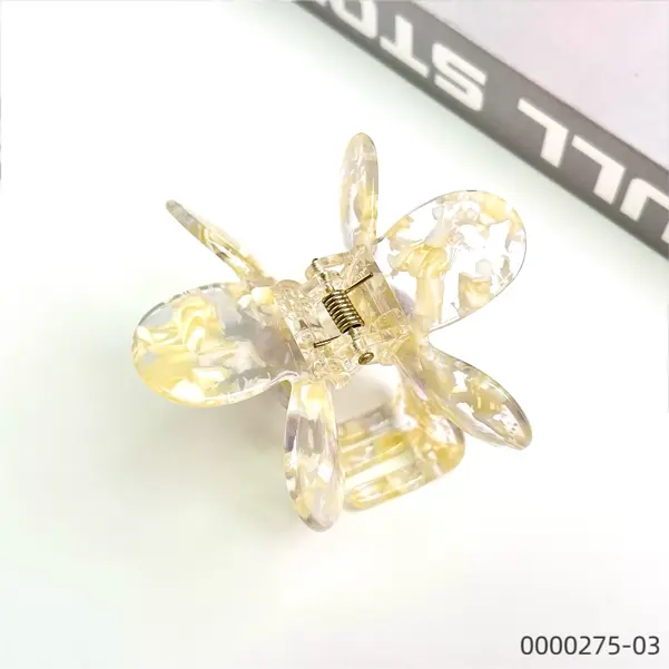 small-fresh-flower-hair-clip-wholesale-hair-accessory-supplier--D Small fresh flower hair clip wholesale hair accessory supplier / 0000275-03