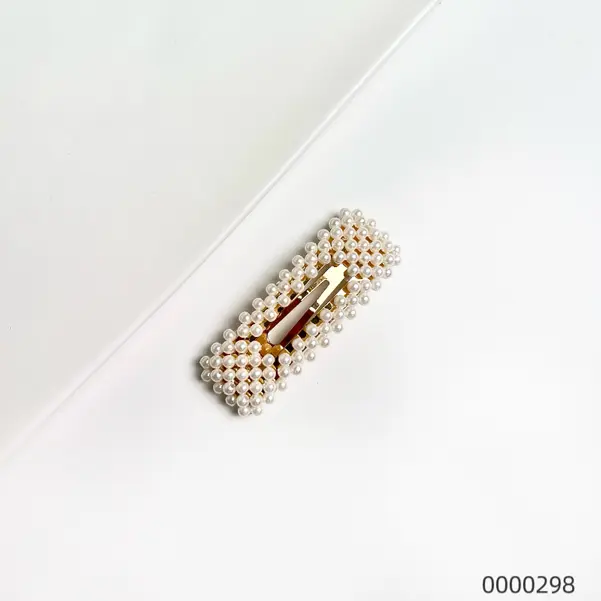 small-square-simple-stylish-white-pearl-wholesale-hairpin--B Small square simple stylish white pearl wholesale hairpin / 0000298