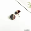 Stylish retro earrings Fall and winter accessories / 0000333