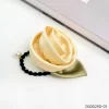 Stylish smallfresh Korean style rose beige hair tie / 0000290-01