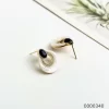 Vintage accessories wholesale shell earrings / 0000340