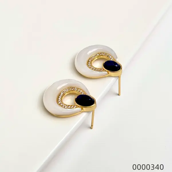 vintage-accessories-wholesale-shell-earrings--D Vintage accessories wholesale shell earrings / 0000340
