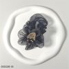 Wholesale black babysbreath four seasonal flowers rhinestonn crystal scrunchie / 0000285-03