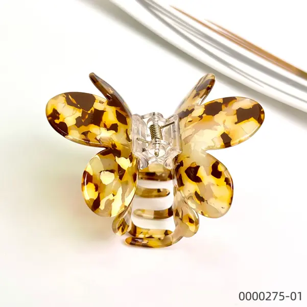 wholesale-flower-hair-clip-hair-accessory-supplier--D Wholesale flower hair clip hair accessory supplier / 0000275-01