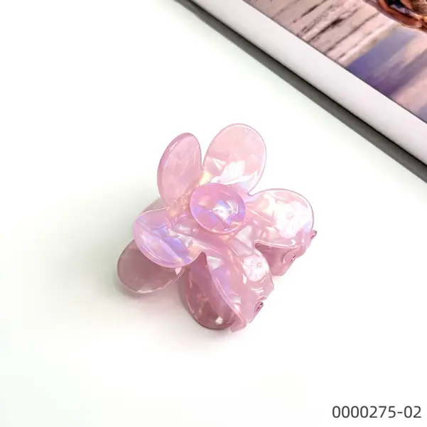 wholesale-flower-hair-clip-hair-accessory-supplier--H Wholesale flower hair clip hair accessory supplier / 0000275-02