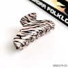 wholesale-stylish-black-and-wihte-striped-smooth-surface-design-claw-clip