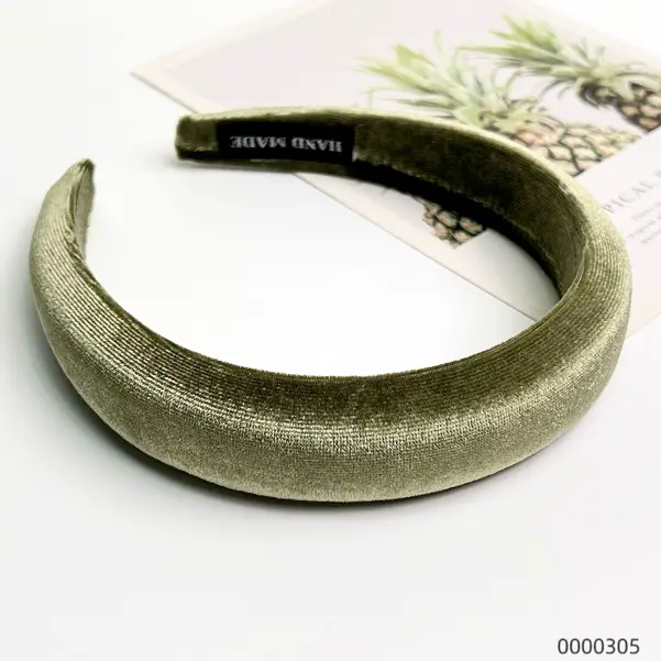 wholesale-vintage-headband-velvet-style-headwear--B Wholesale vintage headband velvet style headwear / 0000305