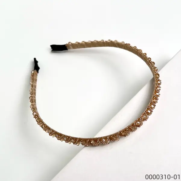 wholesale-vintage-headwear-crystal-hairband--C Wholesale vintage headwear crystal hairband / 0000310-01