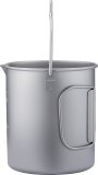 Titanium French Press Cup-Ta8315BBHFP