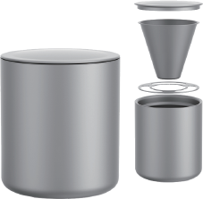 Strainer Coffee Set-Ta9709