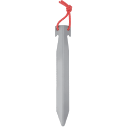 V-shaped titanium ground nail-Ta6236V
